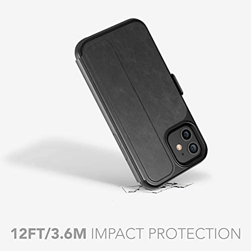 Tech21 Evo Wallet Phone Case for Apple iPhone 12 Pro Max 5G with 12 ft. Drop Protection, Black Visit the tech21 Store