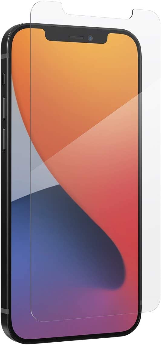 ZAGG InvisibleShield Glass Elite Plus Screen Protector - Made for iPhone 12 Pro, iPhone 12, iPhone 11, iPhone XR - Case Friendly Screen - Impact & Scratch Protection, clear