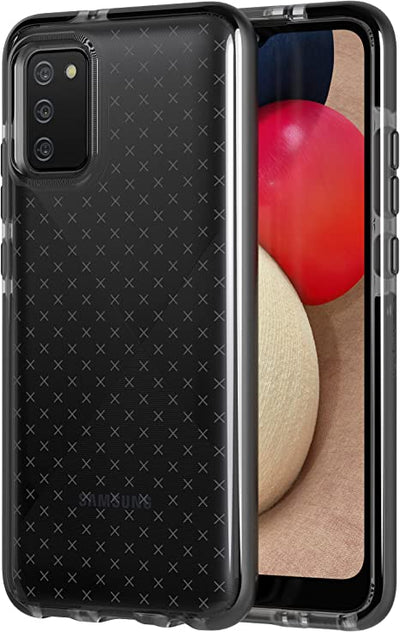 Tech21 Evo Check for Samsung Galaxy A02s – Phone Case with 12ft Drop Protection