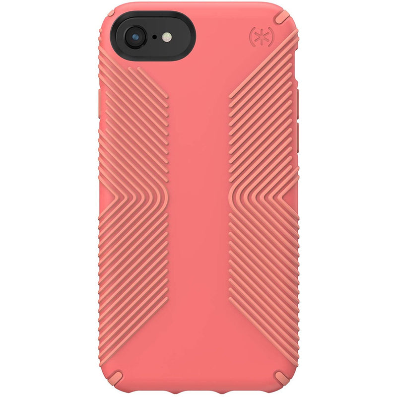 Speck iPhone 8/7/6S+Presidio Grip (Parrot Pink/Papaya Pink)